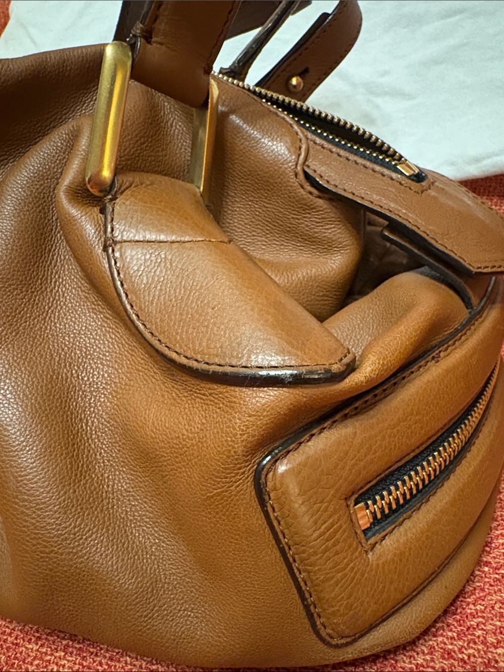 Chloé Archival Cary Leather Bag - Rich Brown EUC (TRR Authenticated) - Picture 10 of 12